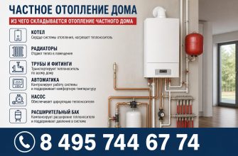 Частное отопление дома: монтаж - ремонт