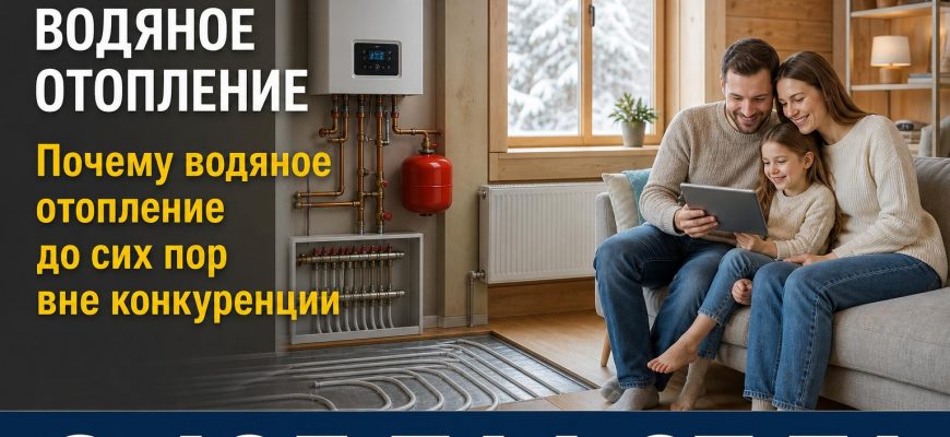 Частное водяное отопление: монтаж