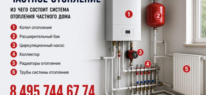 Частное отопление под ключ