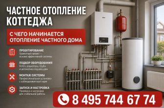 Частное отопление коттеджа