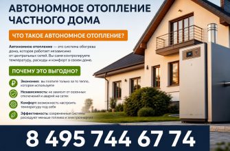 Частное газовое отопление: монтаж