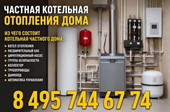 Частная котельная отопления дома