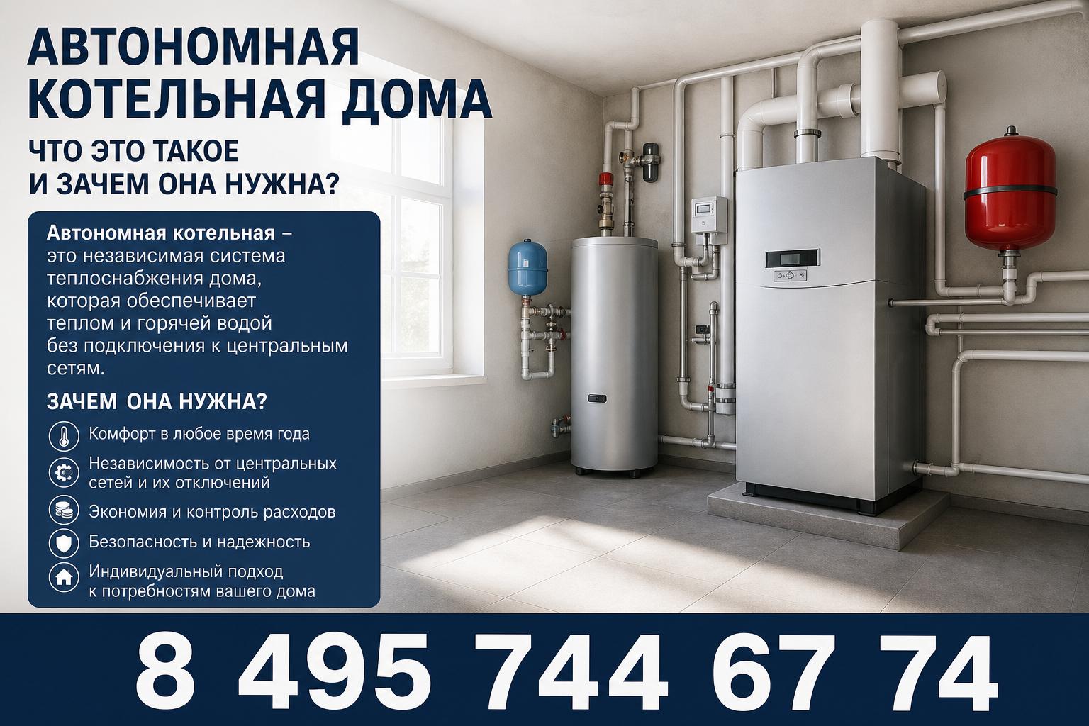 Что такое автономная котельная и зачем она нужна Что такое автономная котельная и зачем она нужна
