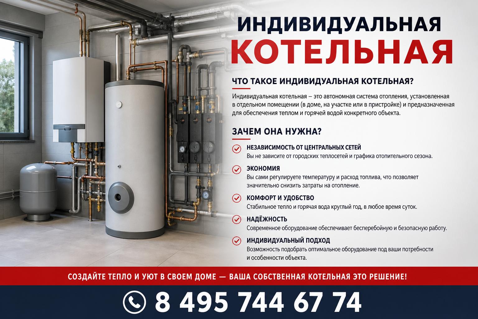Что такое индивидуальная котельная и зачем она нужна Что такое индивидуальная котельная и зачем она нужна