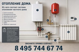 Отопление дома под ключ